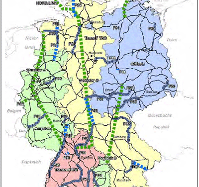 Nord-Süd-Strom-Autobahnen: ein Schildbürgerstreich