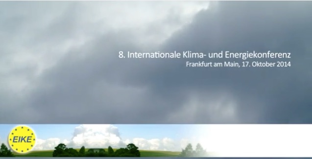EIKE 8. Internationale Klima- und Energiekonferenz in Frankfurt Main : Info-Kurz-Video