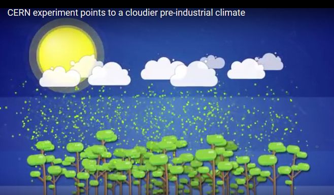 CERN CLOUD-Experiment: Industrielle Revolution reduzierte die Wolkenbedeckung. Auch kosmische Strahlen haben Einfluss