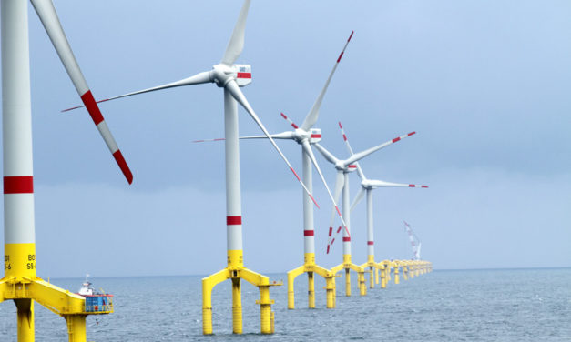 Windparks werfen Windschatten – Effizienverluste für Offshore-Anlagen zu erwarten