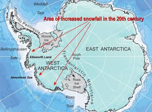 Und wieder zeigt eine neue Studie: Die Antarktis mit Eismassen-Zuwachs – höchste Schnee-Akkumulation der letzten 300 Jahre