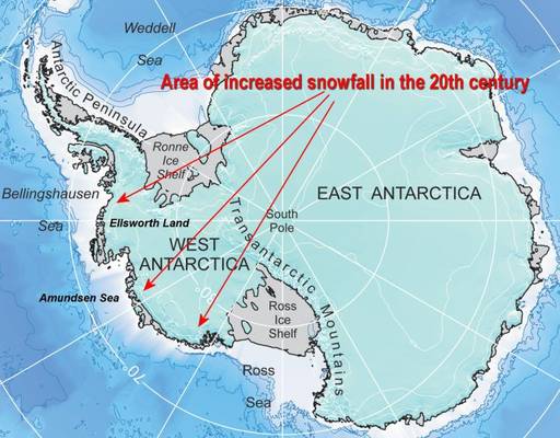 Und wieder zeigt eine neue Studie: Die Antarktis mit Eismassen-Zuwachs – höchste Schnee-Akkumulation der letzten 300 Jahre