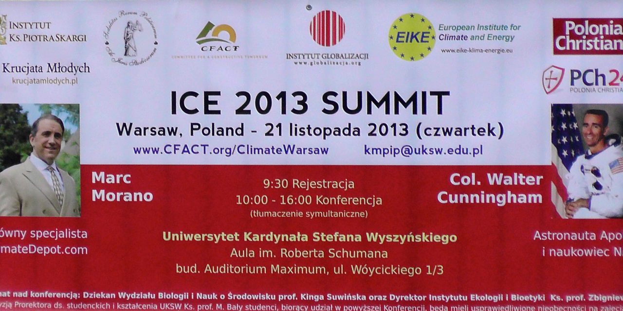 Klimaschutz passé – Gott sei Dank! Impressionen von der UNFCCC-Klimakonferenz in Warschau im November 2013