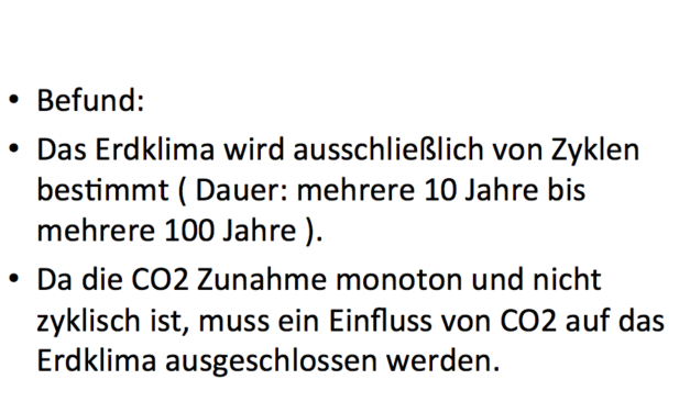 Video 3 Essener Klimagespräch: Das Klima wird praktisch nur durch zwei natürliche Zyklen bestimmt – CO2 spielt keine Rolle