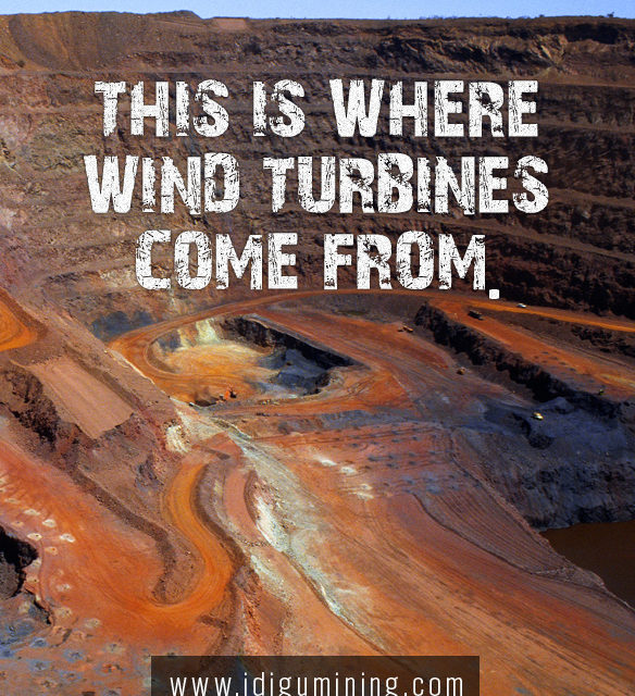 Windturbinen und ‚schmutzige’ Minen – Heuchelei bis zum Anschlag