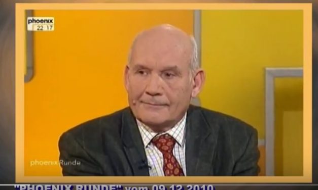 Vor sechs Jahren gesagt! Immer noch richtig! Leider!  „Lüge ist vielleicht nicht das richtige Wort“