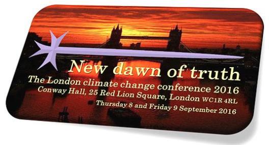 1. Geoethik Konferenz über Klimawandel – Wissenschaft und Geoethik am 8 & 9.9.16 in London