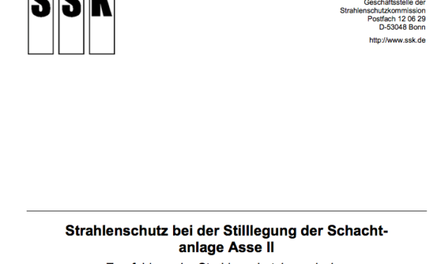 Die Strahlen­schutzkommis­sion hat den Gesetz­geber kritisiert — darf sie das?