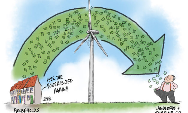 Und noch ein grünes Fiasko: Windpark­betreiber könnten bezahlt werden, um aufzu­hören, Energie zu erzeugen
