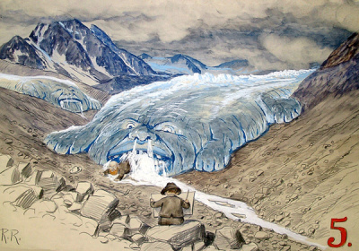Natürliche und nicht anthropogene Klimaschwankungen dokumentiert an den Gletschervorstößen des Vernagtferners