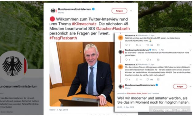 BLINDFLUG ODER ABFLUG? Energiewender Flasbarth erklärt Energiewende