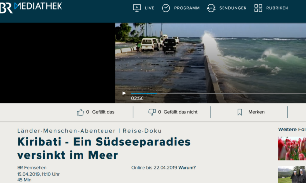 Kiribati versinkt wieder, das ist professionell recherchiert