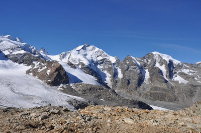 Gletscher sind schon früher gewachsen und geschrumpft