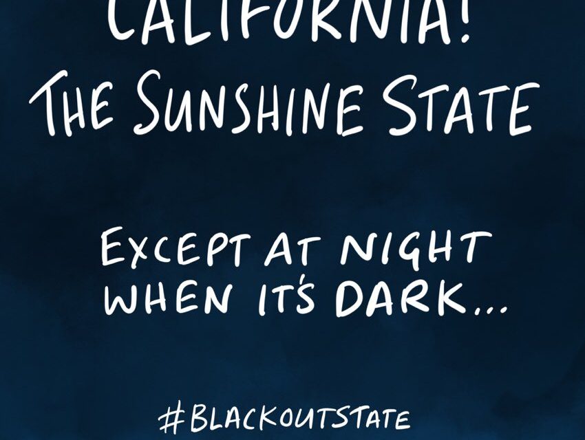 MILCHMÄDCHENRECHNUNGEN  Grünes Kalifornien: Sonne weg – Strom weg