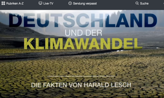 Fernseh-Tipp: „Deutschland und der Klimawandel – Die Fakten von Harald Lesch“, ZDF am 1. September
