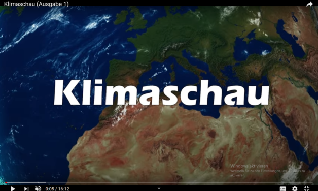 Klimaschau 8 – die Tagesschau von Sebastian Lüning