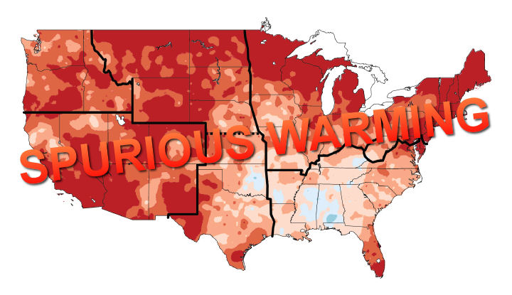 Neue Analyse: Bevölkerungsdichte korrumpiert die US-Temperatur-Aufzeichnungen
