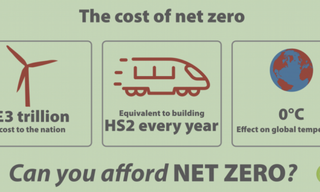 Man mache sich keine Illusionen bzgl. der Kosten von <i>Net Zero</i>