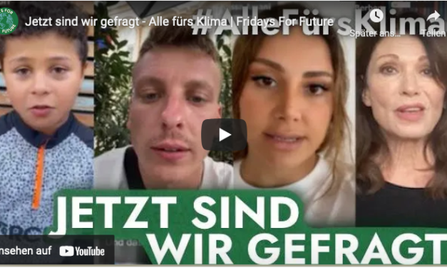 „Fridays for future“: Globaler Klimastreik am 24. September – #allefürsklima