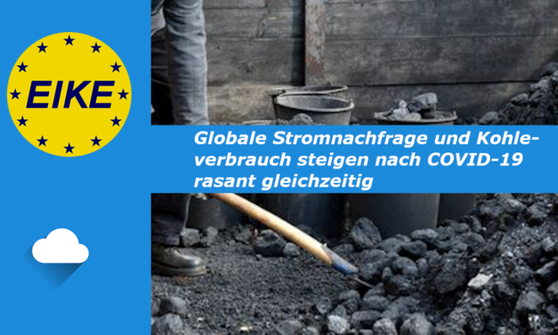 EIKE nachgelesen: Globale Strom-Nachfrage und Kohleverbrauch steigen nach COVID-19 rasant