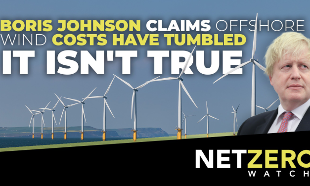 Neue Daten widersprechen den Behauptungen von Boris Johnson bzgl. der Kosten von Windenergie