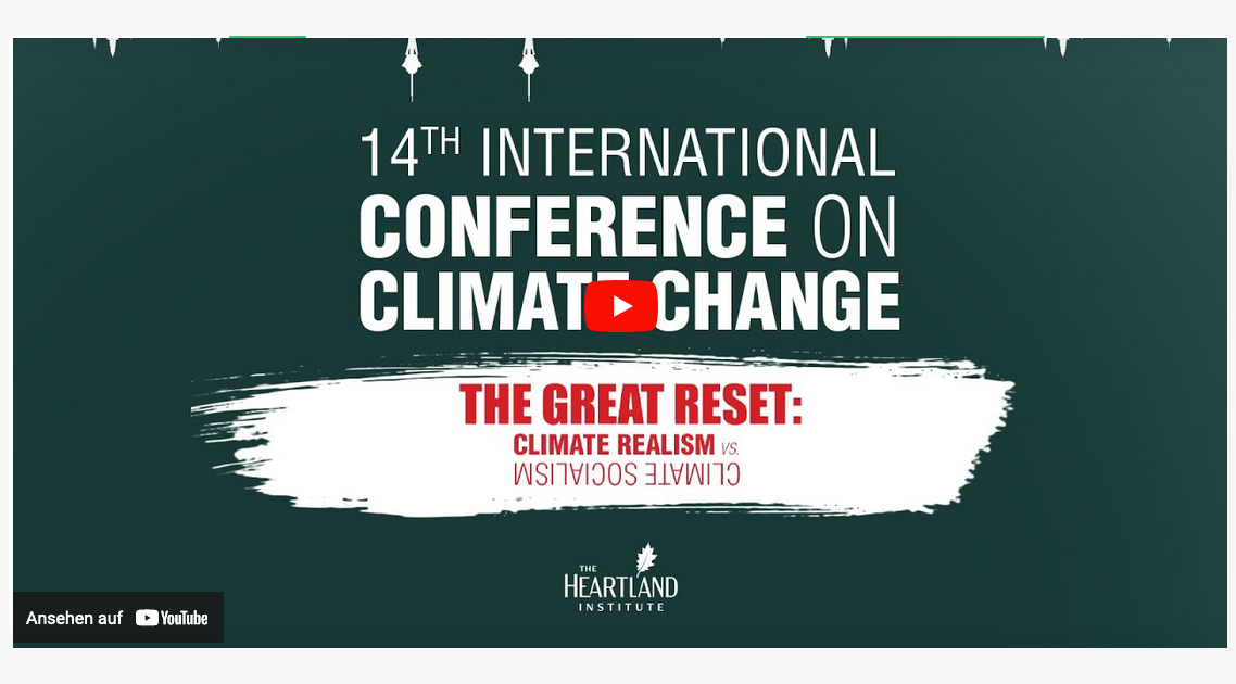 14. Internationale Konferenz zum Klimawandel von Heartland in Las Vegas