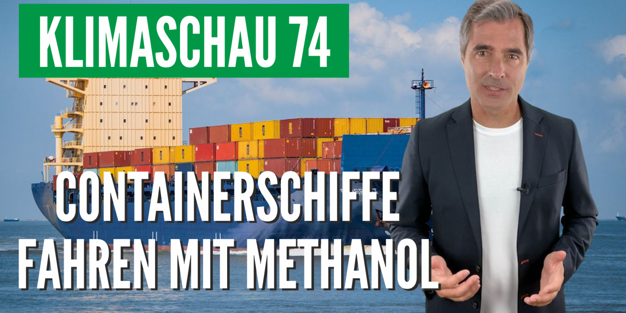 Die Klimaschau von Sebastian Lüning: CO2-freier Containertransport ist machbar. Ist er auch großflächig finanzierbar?