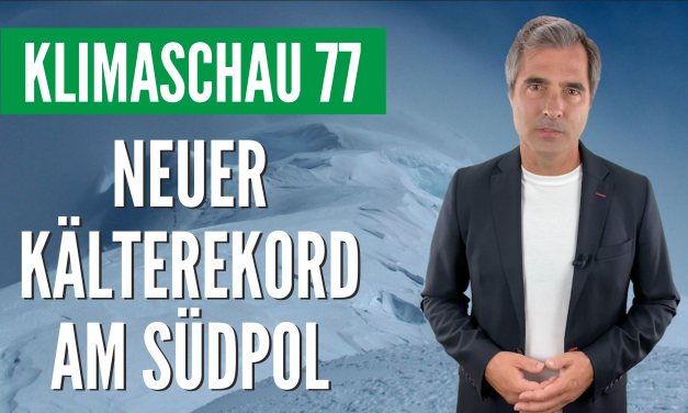 Die Klimaschau von Sebastian Lüning: Südpol mit kältestem Winterhalbjahr der gesamten Meßgeschichte