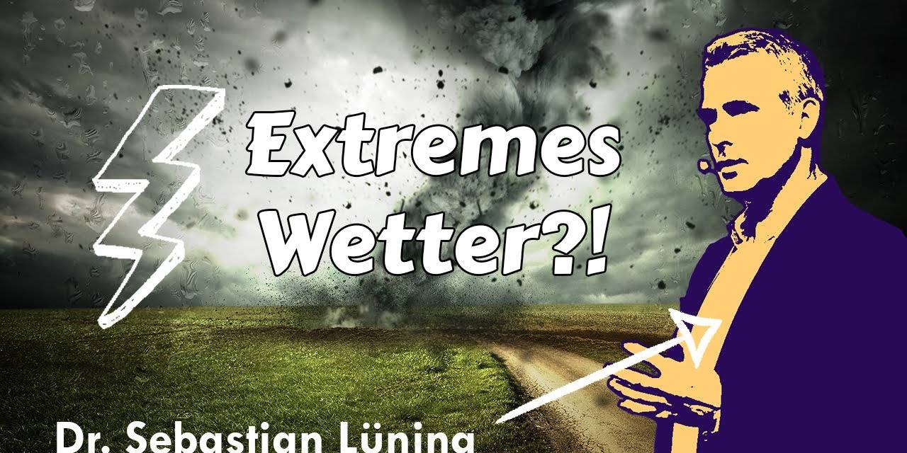 Konferenz-Videos gehen nun einzeln online: Sebastian Lüning – Ist das Wetter in Deutschland wirklich extremer geworden?