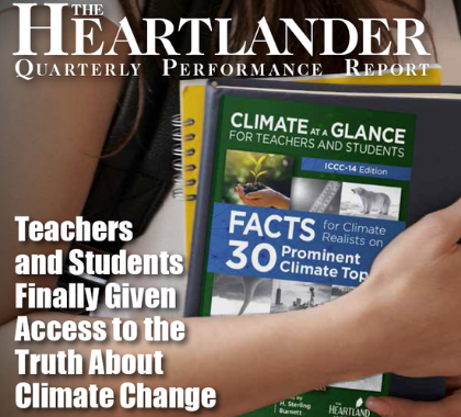 Lehrer und Schüler erhalten endlich Zugang zur Wahrheit über Klimawandel