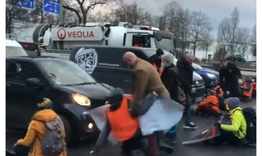 Es wird wohl zum Dauerzustand: Berliner Klimaschützer blockieren Werktätige auf Autobahn