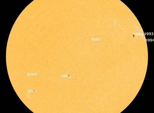 Neues zum Sonnenfleckenzyklus Nummer 25