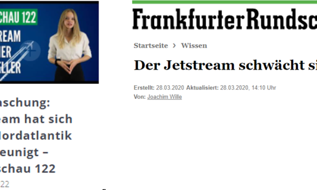 Stimmt der Jetstream nicht, oder (nur) das, was die Wissenschaft darüber erzählt?