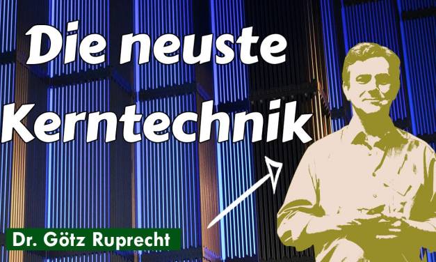 „Atomkraftwerke jetzt wieder einschalten!“ fordert Götz Ruprecht bei BildTV