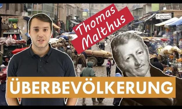 Das dümmste Buch aller Zeiten? Thomas Malthus` Theorie. Klimawissen – kurz&bündig