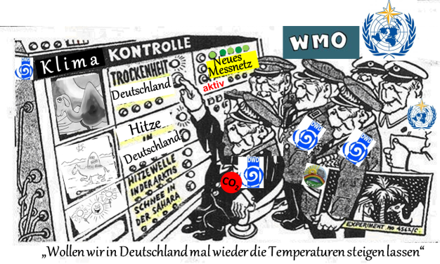 Die Regenmacher vom Deutschen Wetterdienst oder, wie Temperaturen auf raffinierte Weise warm gemacht werden. Teil 2