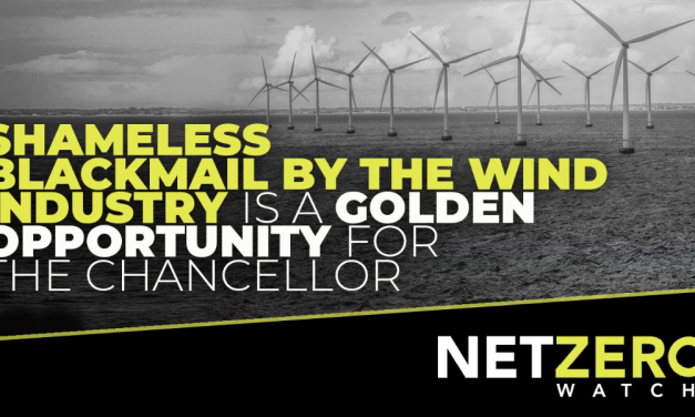 Die schamlose Erpressung durch die Windindustrie ist eine große Chance für den Kanzler