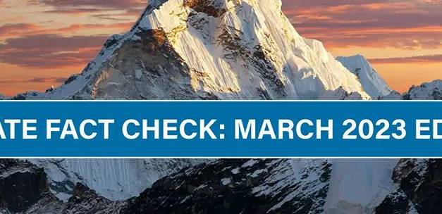 Klima-Faktencheck: Ausgabe März 2023