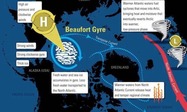 Neue Studie: Der Beaufort-Wirbel könnte eine „Süßwasser-Katastrophe“ heraufbeschwören