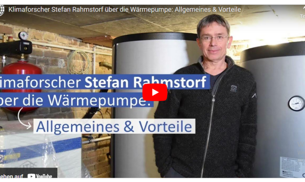 Wie toll sind Wärmepumpen? Physikprofessor Stefan Rahmstorf klärt auf