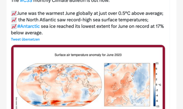 „Juni 2023 heißester Monat aller Zeiten – Klimawandel außer Kontrolle“