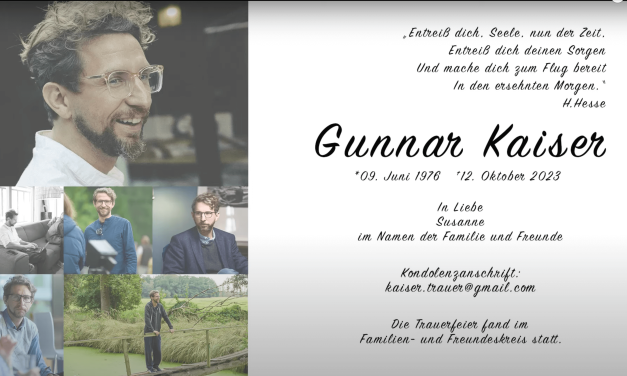 In Memoriam: Gunnar Kaiser stellt Harald Lesch