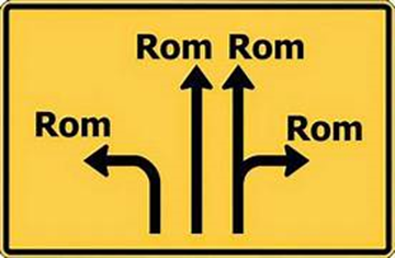 Das Ziel bestimmt die Wege – viele Wege führen nach Rom