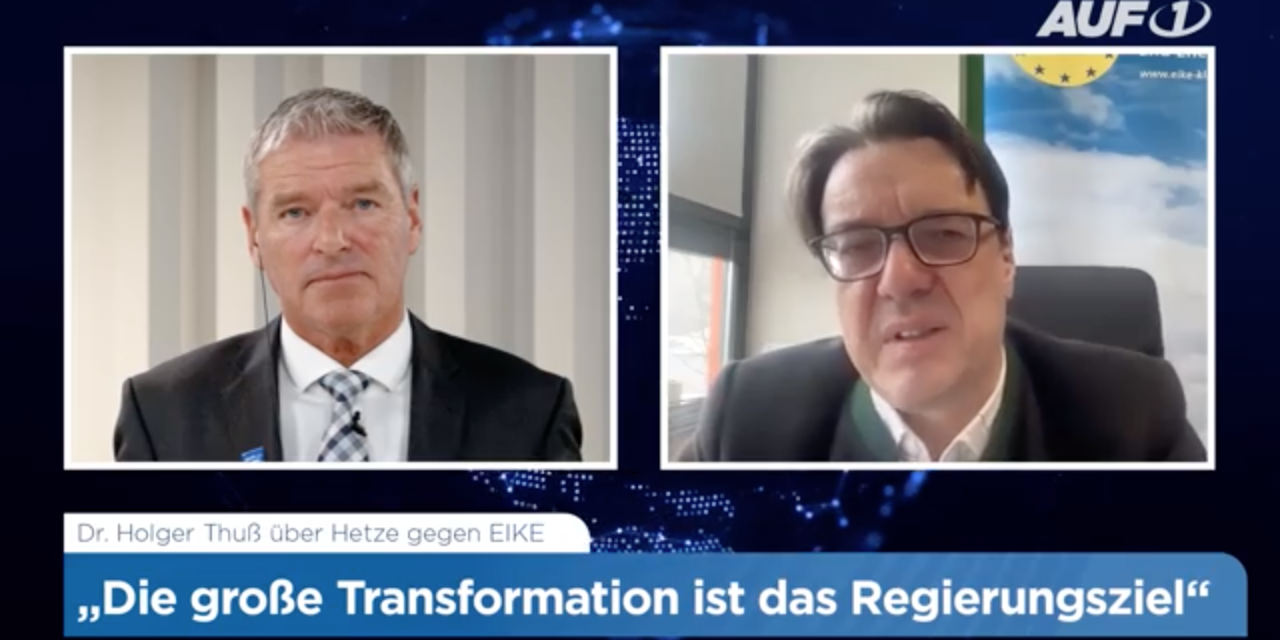 EIKE-Präsident Dr. Thuß: „Die große Transformation ist in den letzten Jahren das Regierungsziel“