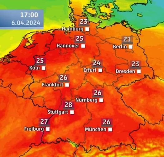 Höllenfrühling jetzt schon bei 26°C – Minister Lauterbach und Medien warnen vor apokalyptischen Hitzewellen