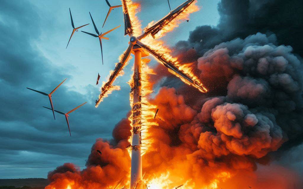 Von Arbeitsunfall bis Zerstörung unsicher – verschwiegene Probleme der Windkraft