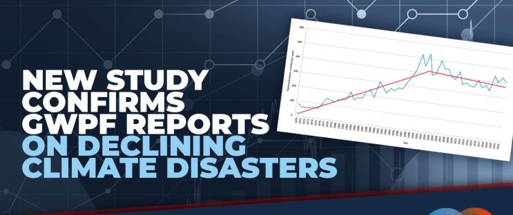 Neue Studie bestätigt GWPF-Berichte über abnehmende Wetterkatastrophen