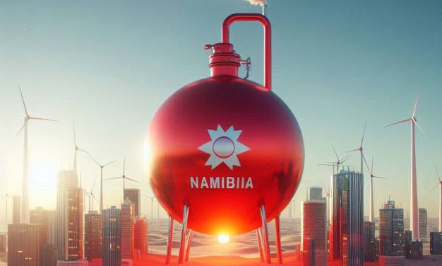 Roter Wasserstoff aus Namibia
