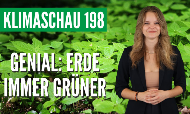 Globaler Ergrünungstrend hält trotz Klimawandel weiter an – Klimaschau 198