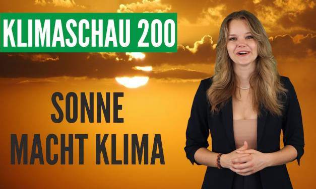 Die Sonne macht das Klima! Klimaschau 200 – Jubiläum!